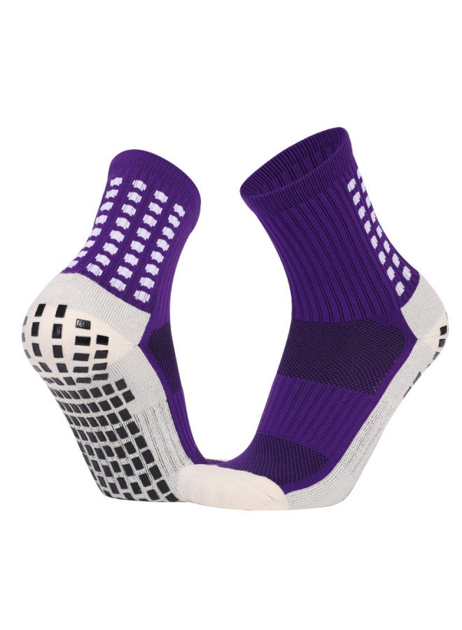 Men's And Women's Football Socks Sports Training Compeion Silicone Socks Non-slip Friction Breathable Children's Football Socks