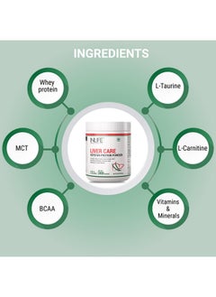 Inlife INLIFE Hepstan Liver Care Supplement | Whey Protein Powder with Vitamins Minerals & BCAAs | Nutraceutical for Men and Women - 300g (Vanilla)  - Image 5