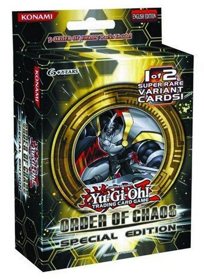 Konami YuGiOh Order of Chaos SE Special Edition Pack 3 Booster Packs 1 Random Promo Card  - Image 2