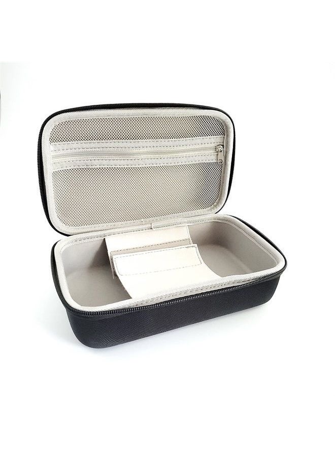 Stylecraft Professional Hair Clipper, Trimmer, Shaver Barber Carry or Storage Case with Zipper and Mesh Pocket Black 