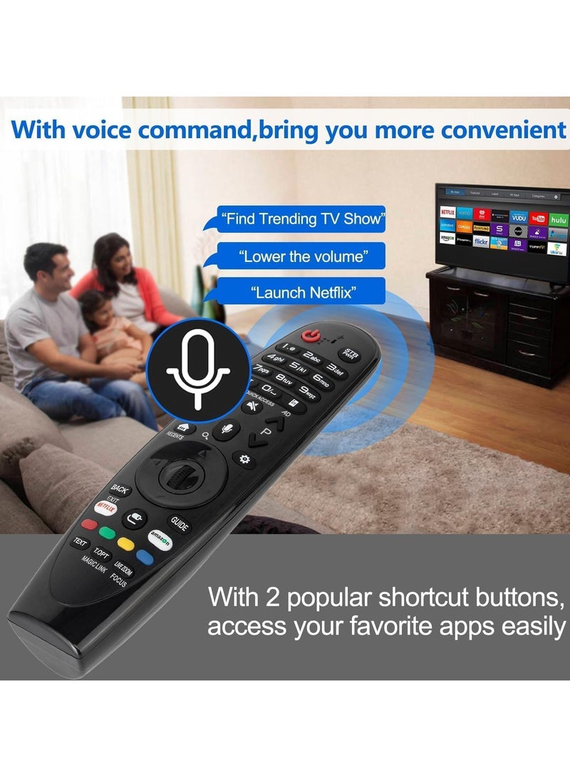 TV MR650A Voice Magic Remote Control for LG TV - Image 2