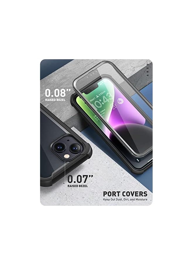 I-blason Ares Designed for iPhone 14 Plus Case 6.7 inch (2022 Release), Dual Layer Rugged Clear Bumper Case with Built-in Screen Protector  - Image 4