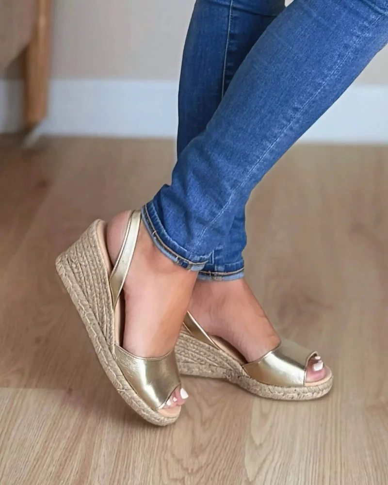 Classic Espadrille Wedge