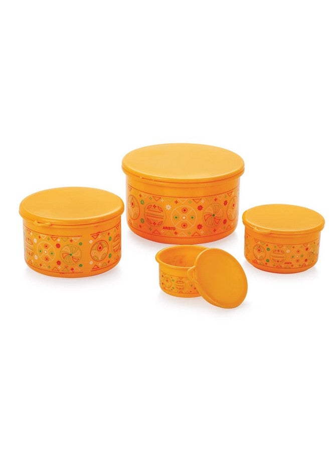 Aristo Glory Plastic Storage Container 3 Pcs Set, Color May Vary