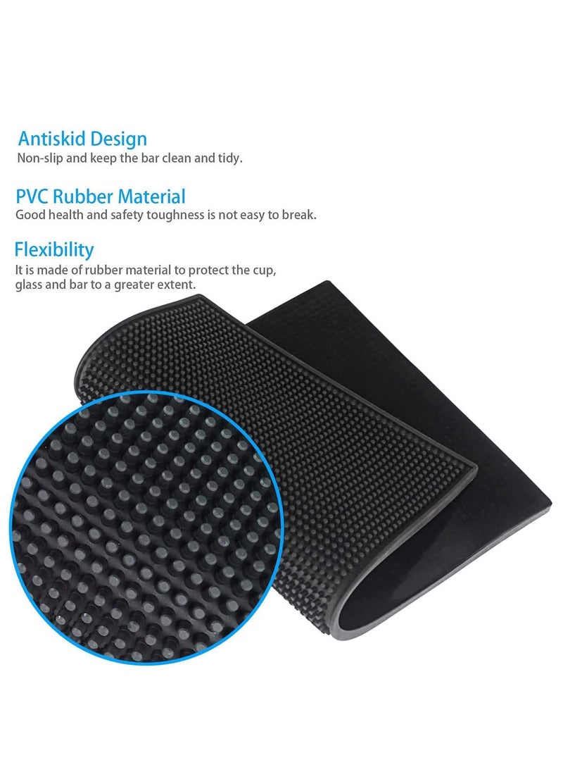 MIBRU - Drying coffee Rubber Service mat suitable for baristas Black
30 x 45 cm - Image 1