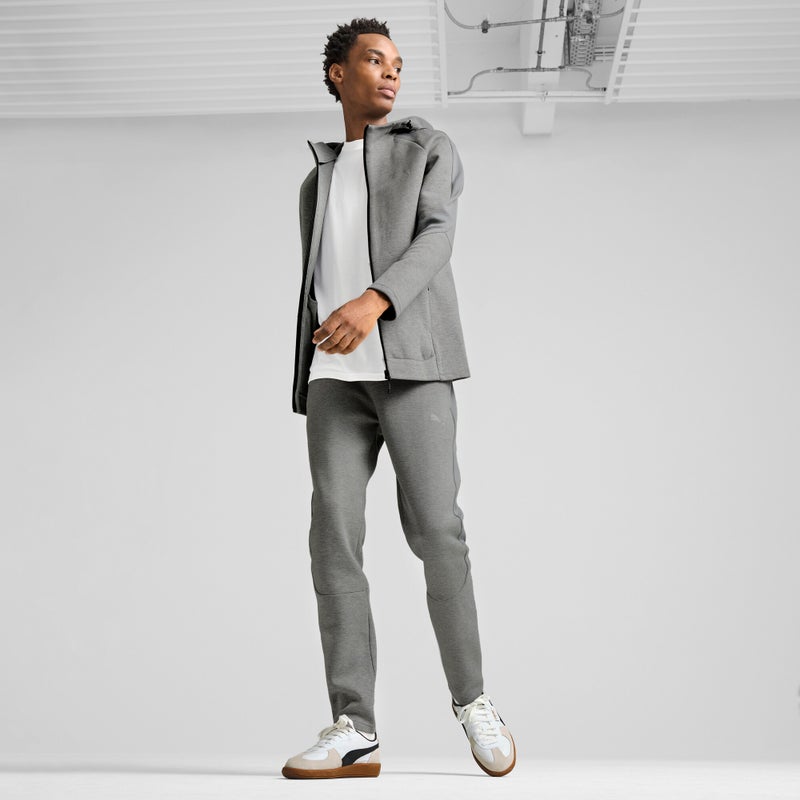 PUMA Evostripe Full-Zip Hoodie Dk Medium Gray - Image 1