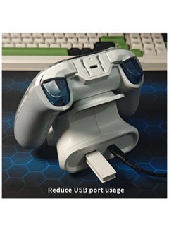 FlyDigi Flydigi White Wireless Charger Dock for Vader4pro Series, Apex4 Series, Vader3, Vader3pro, Apex3  - Image 3