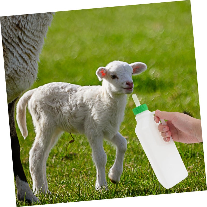 6 Pcs Bite Resistant Nipples for Lamb and Goat Nursing Bottles Easy to Install - Image 3
