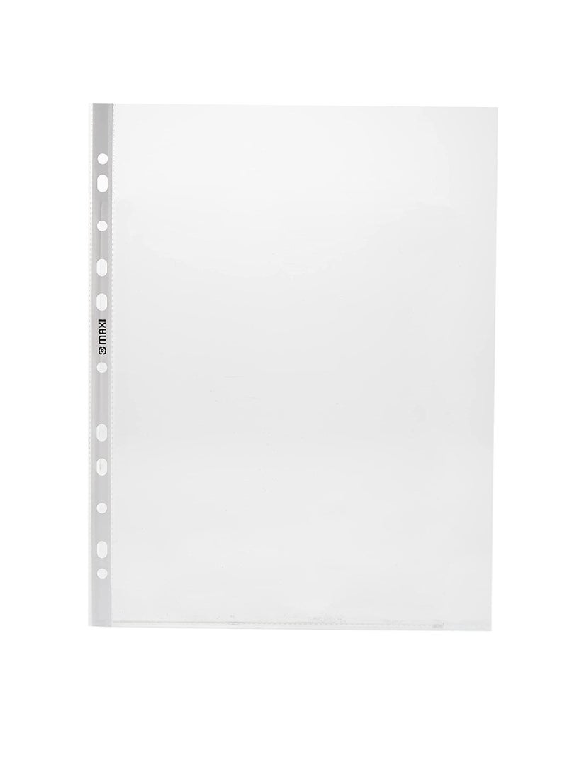 Maxi - Maxi Sheet Protector A4 40 Micron Poly Bag Of 25Pc - Image 1