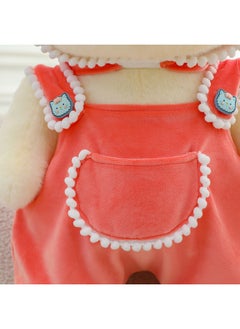 Generic Cute Little Skirt Bear Doll Girl Birthday Gift Sleeping Pillow Love Lena Bear Plush Toy Wholesale-Color:Pink-Height:35cm  - Image 5