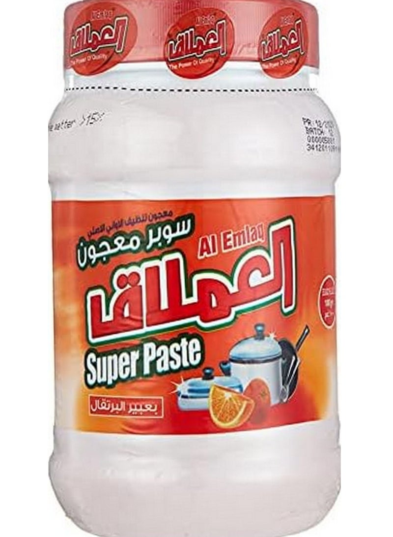 العملاق معجون غسيل الأطباق الفائق برائحة البرتقال 1 كجم