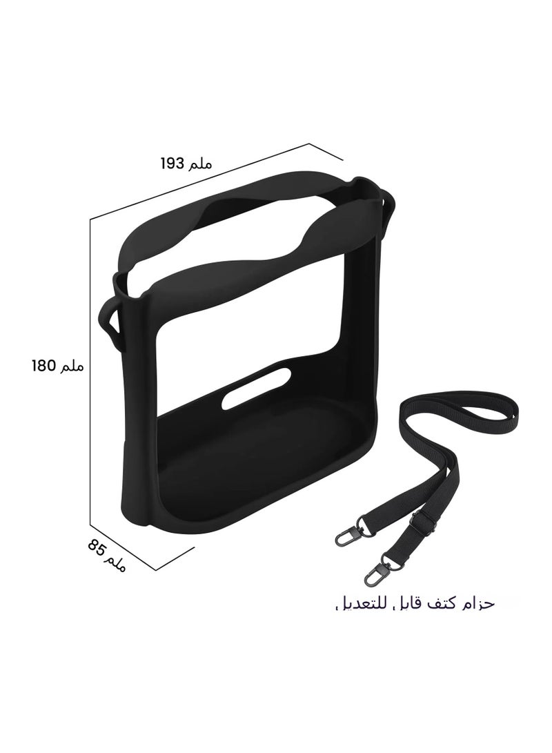 حافظة سيليكون لمكبر الصوت المحمول بتقنية البلوتوث Soundcore Motion X500 من Anker Soundcore Motion X500، حقيبة كتف جلدية محمولة، ملحقات - Image 4