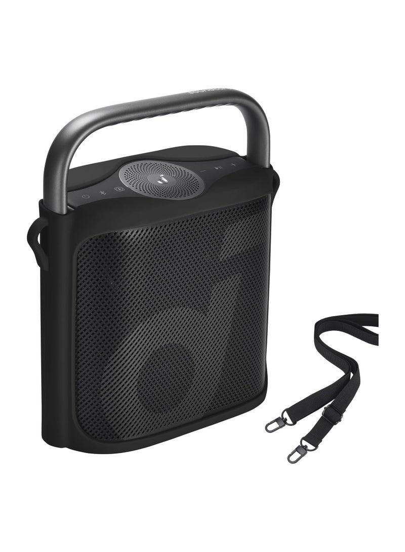 حافظة سيليكون لمكبر الصوت المحمول بتقنية البلوتوث Soundcore Motion X500 من Anker Soundcore Motion X500، حقيبة كتف جلدية محمولة، ملحقات - Image 1