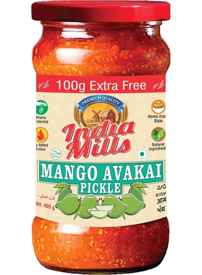 India Mills INDIA MILLS Mango Avakai Pickle - Image 1