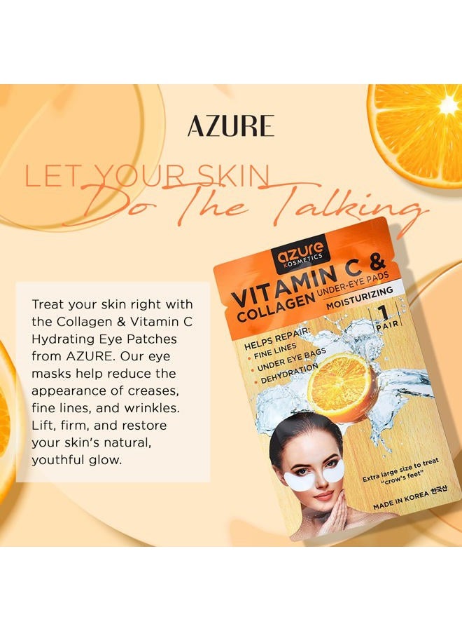 Azure Cosmetics Anti-Aging Under Eye Mask - 5 Pairs, Reduces Fine Lines, Wrinkles, Dark Circles & Puffiness, Skin Care Made in Korea, 100% Vegan, Cruelty-Free - Image 3