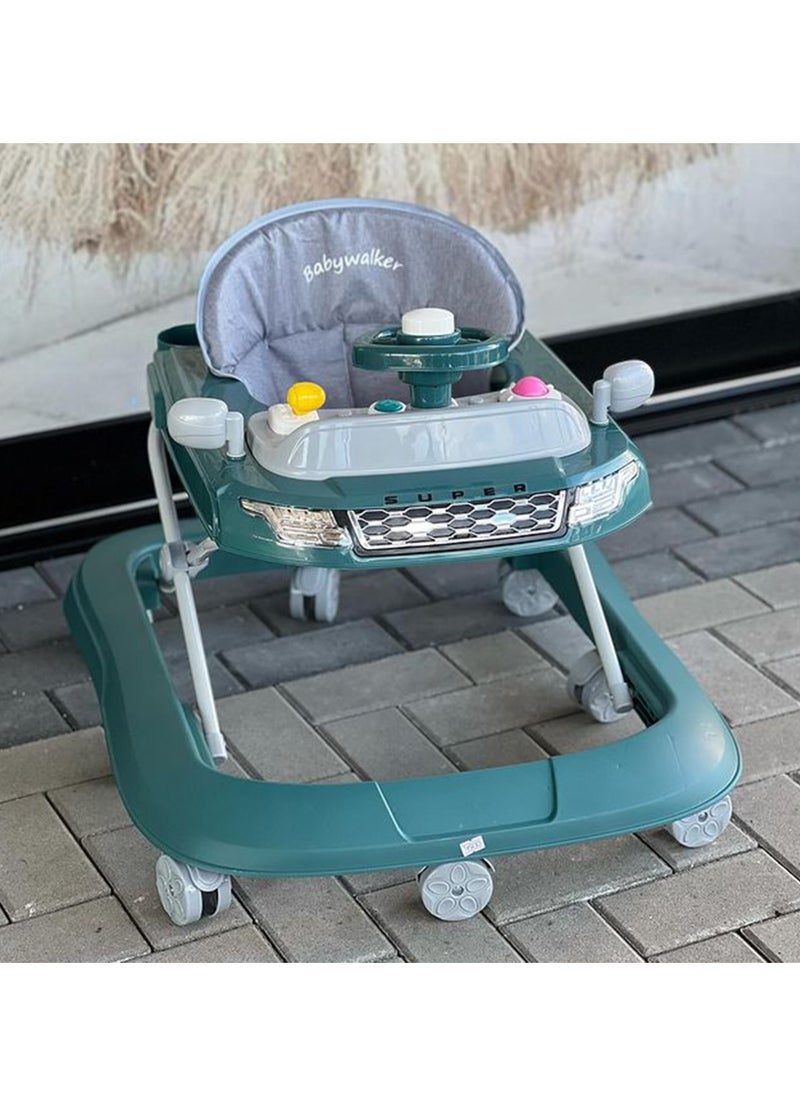 Baby Walker Sport Car Design with Music