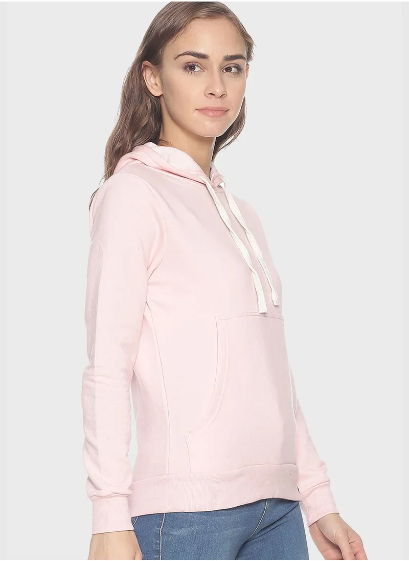 Campus Sutra Color block Sweatshirt