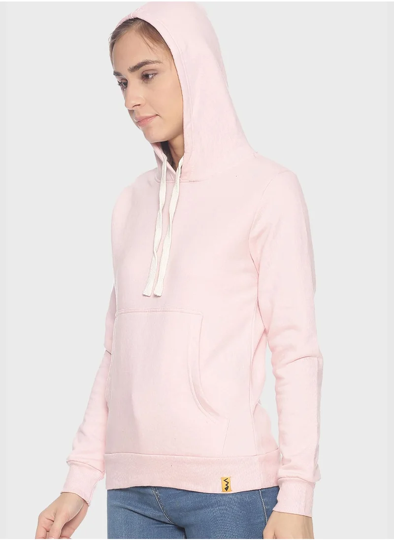 Campus Sutra Color block Sweatshirt