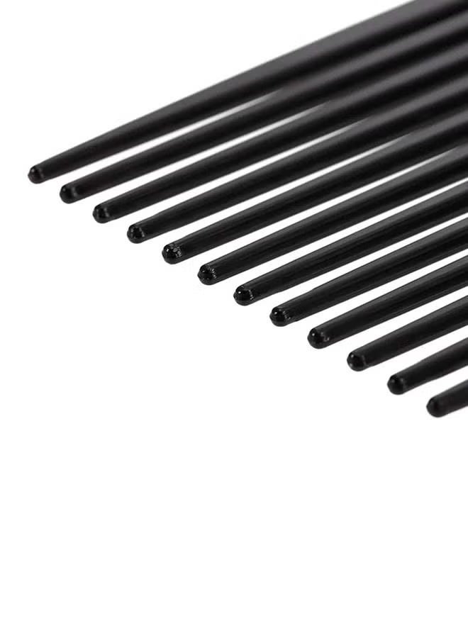 مشط أفرو بلاستيكي ناعم ذو أسنان واسعة لفك تشابك الشعر الطبيعي ... - Image 2