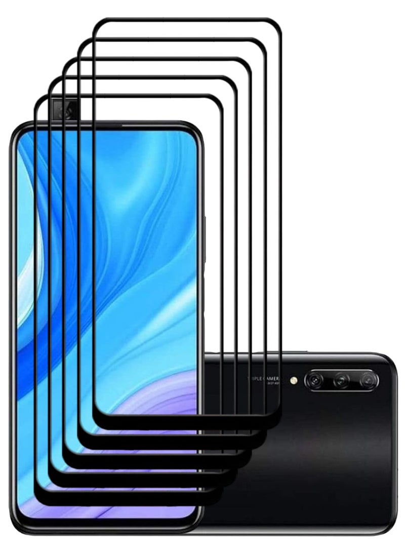 ACLIX 5 Pieces Antistatic ESD Dustproof Premium Quality High Definition Tempered Glass Screen Protector Designed For Huawei Y9s - Image 1