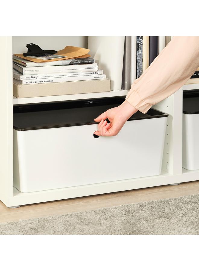 زبون صندوق، أبيض، 37x54x21 سم - Image 4