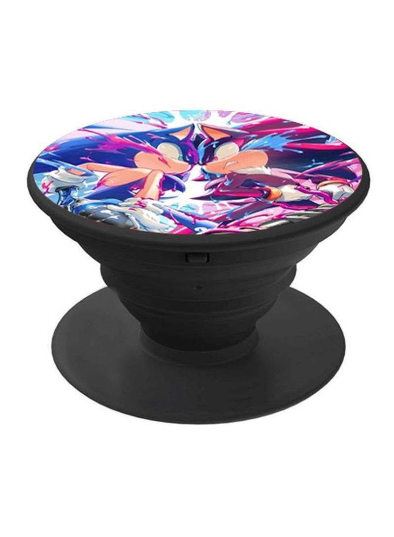 RKN Cartoon Printed Pop Up Finger Grip Phone Holder Multicolour - Image 2