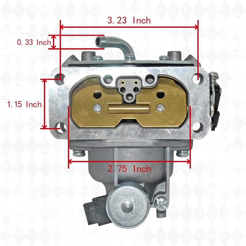 ENGICARB 15004-0939 Carburetor Kit for Kawasaki 4 Cycle Engines - Image 3