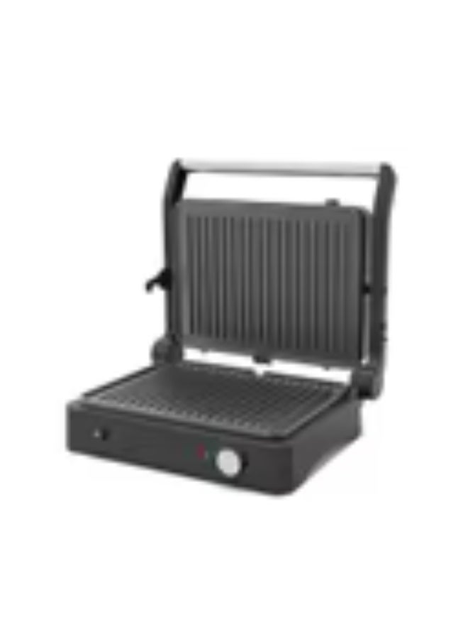 جنرال سوبريم شواية كهربائية، سطح غير لاصق، قابلة للفتح 180°، تحكم بالحرارة ووعاء جمع الدهون، 2000 واط ، GSCG20SO - Image 1