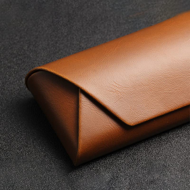 Everhype Eyeglass Case Hard Shell, Portable Sunglass Case, fashionable PU Leather Eyeglass Case, Lightweight - Image 4