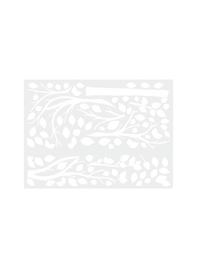 Green Tiger RMK3863GM Simple White Tree Peel And Stick Giant Wall Decals - Image 2
