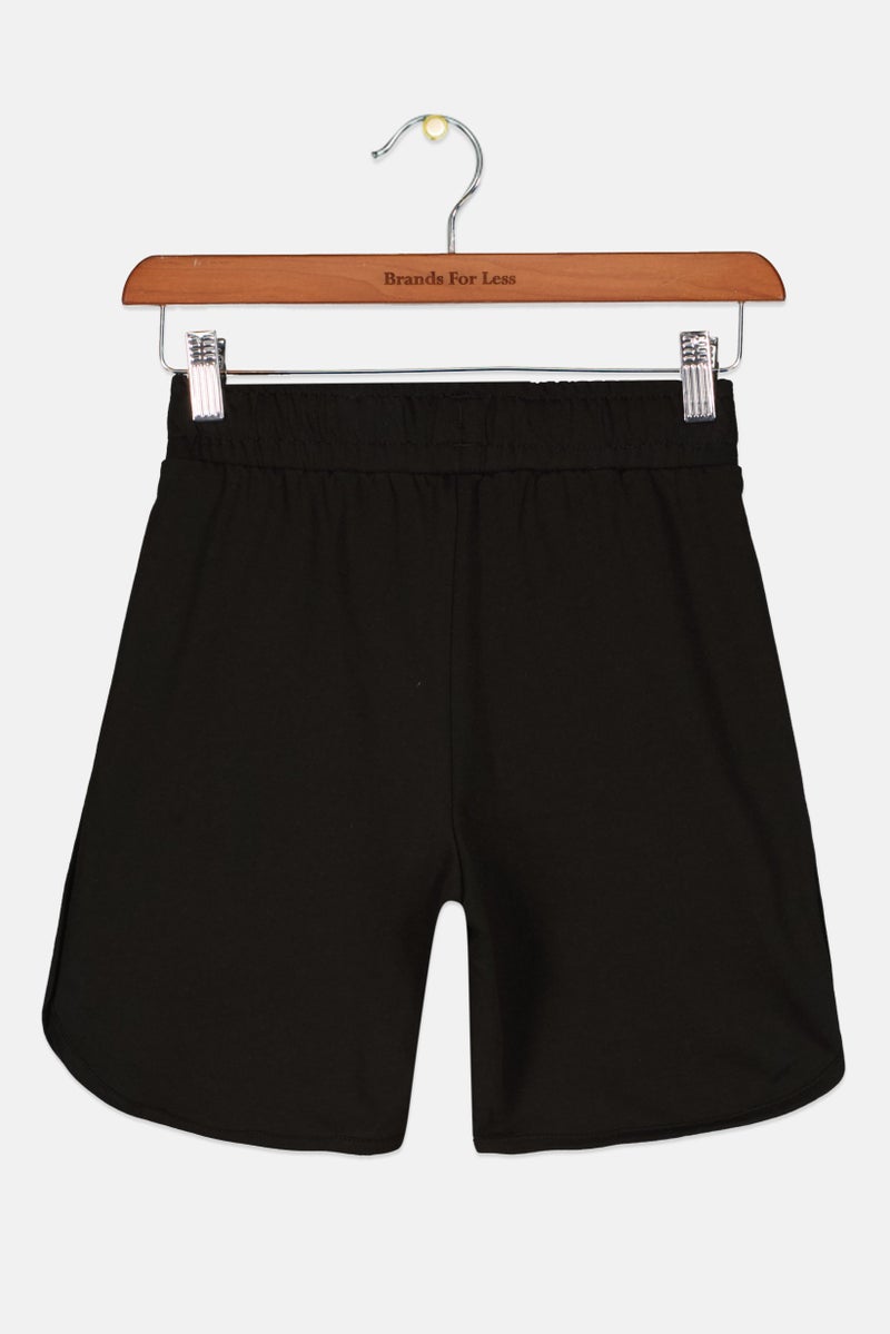 PUMA Kids Boy Sportswear Fit Outdoor Shorts, Black - Image 2