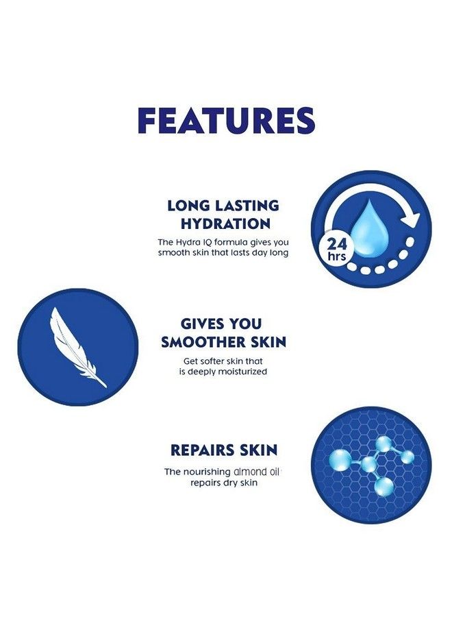 Nivea لوشن الجسم حليب مغذي للجسم للبشرة الجافة جدًا 120 مل - Image 3