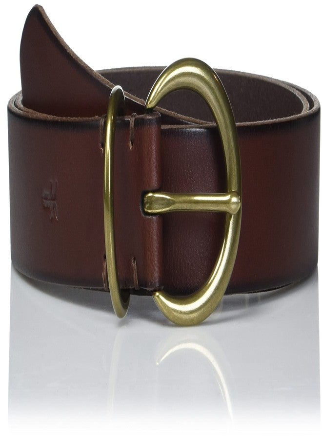 Frye Women's 38MM Leather Belt, Brown, X-Large