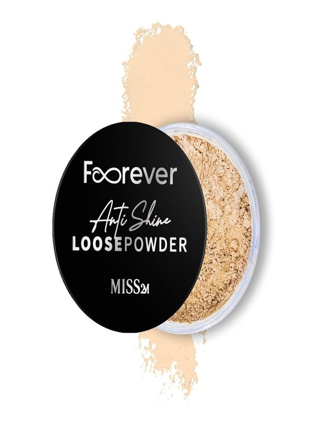 ميس تو ام بودرة تثبيت المكياج MISS2M Forever Matte & Blur مع تحكم في الزيوت ولمعان مضاد للزيوت وتركيبة ناعمة للبشرة: 101 لون بندقي شفاف، 0.53 أونصة - Image 1