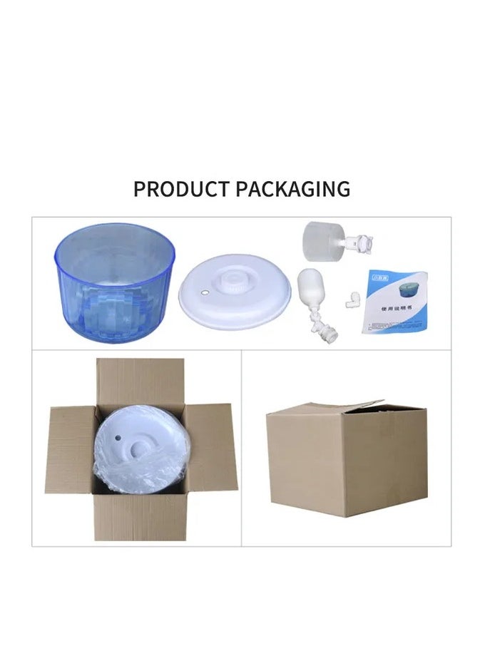Generic - Direct connection water bottle + 10 m hose + T-joint + Easy valve + Teflon reel - Image 1