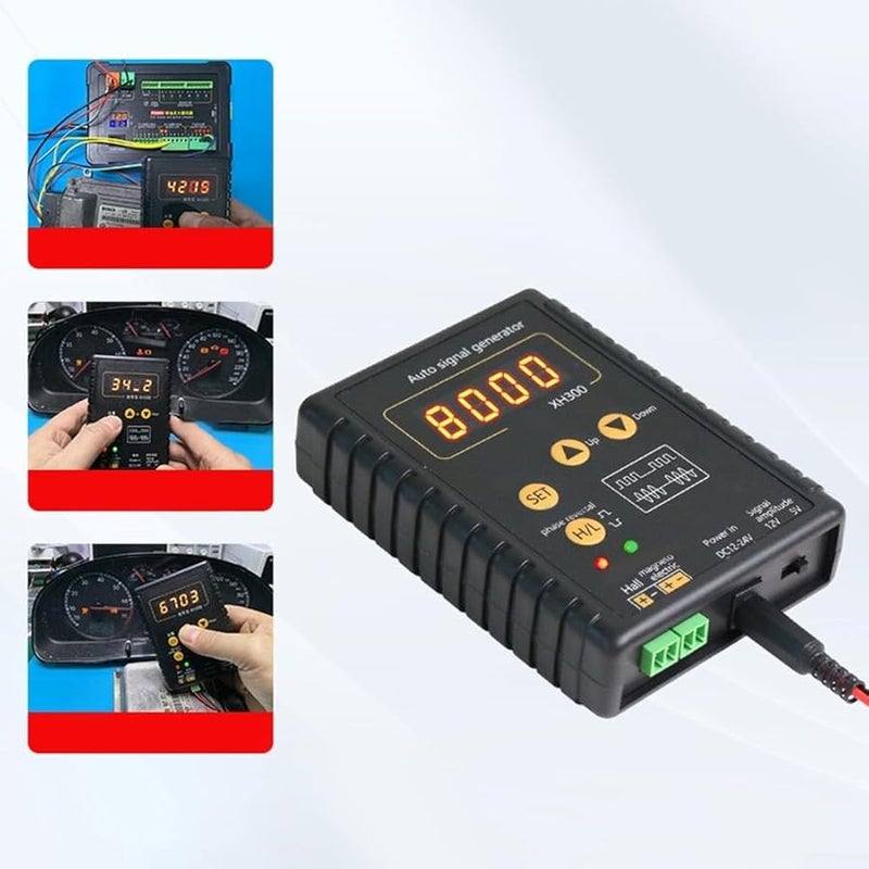 XH300 مولد إشارة السيارات 5 فولت 12 فولت تردد قابل للتعديل لمحاكاة مستشعر عمود المرفق وعامود الحدبات - Image 4