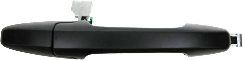 TRQ Passenger Side Exterior Door Handle Black Compatible with 2006-2011 Honda Civic - Image 1