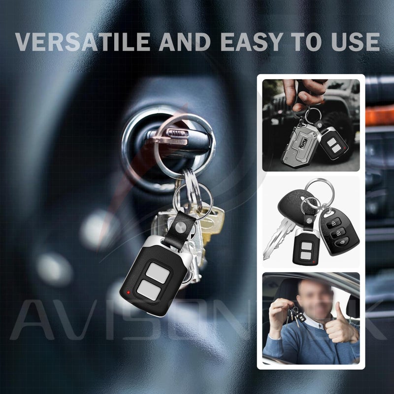 Avisontek 2 for Chamberlain LiftMaster Craftsman Garage Door Opener Remote 893Max 953EV-P2 Universalã€10 Year Warrantyã€‘ - Image 5