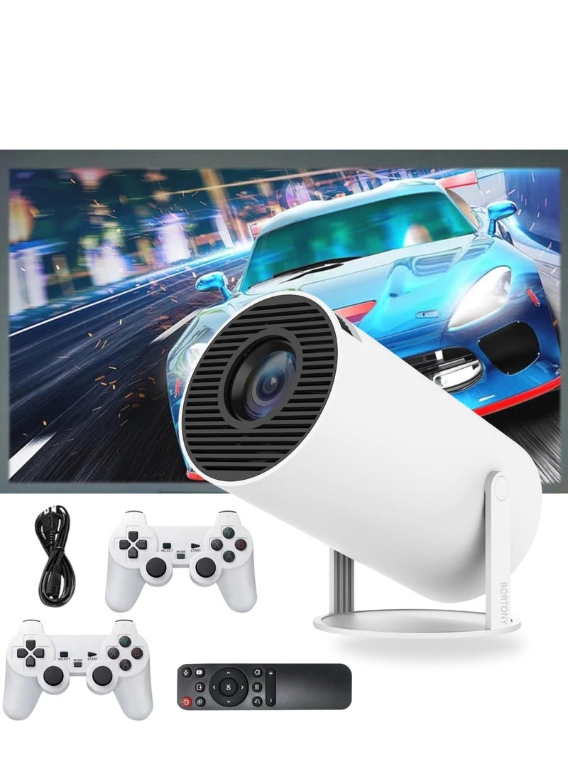 ELTRAZONE Multi-Function Mini Projector: Gaming and Movies with Bluetooth 5.0 and 10000+ Games  - Image 1