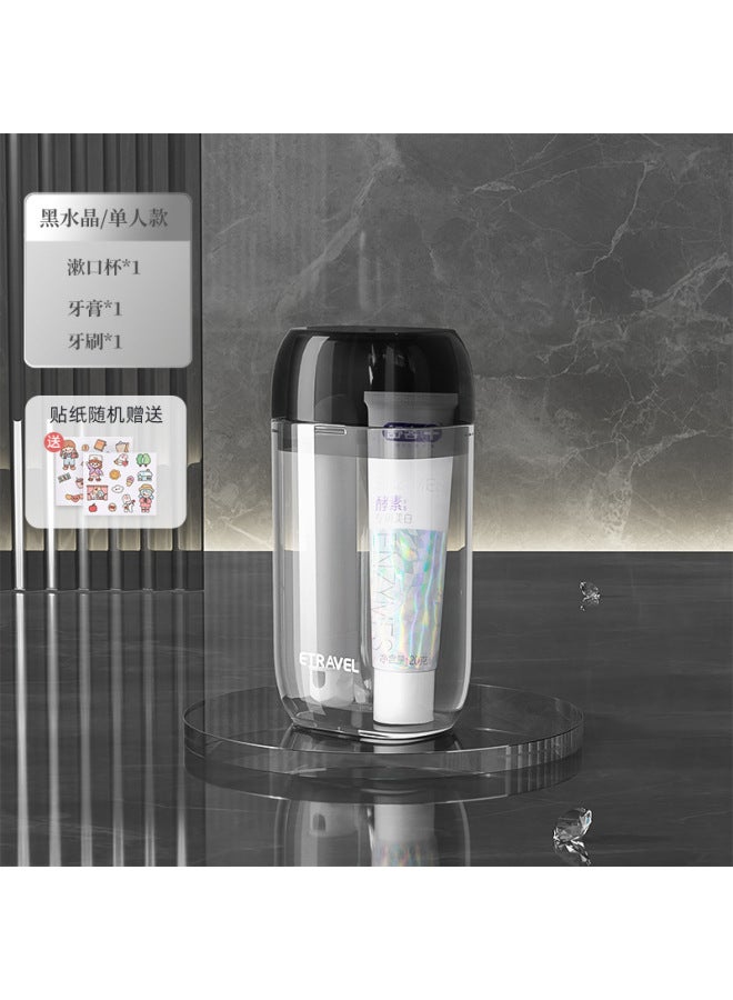 Travel Toiletry Set Red Holiday Gift Souvenir Portable Foldableing Toothpaste Toothbrush Mouthwash Cup Wash Cup