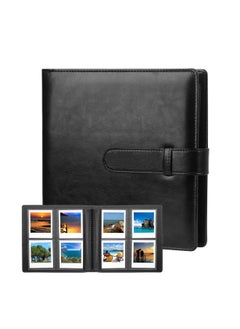 Veicevol 192 Pockets Photo Album For Fujifilm Instax Square Sq1 Sq6 Sq10 Sq20 Instant Camera Fujifilm Instax Sp 3 Mobile Printer Extra Large Picture Albums For Fujifilm Instax Square Instant Film Black  - Image 1