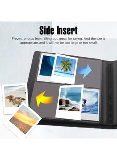 Veicevol 192 Pockets Photo Album For Fujifilm Instax Square Sq1 Sq6 Sq10 Sq20 Instant Camera Fujifilm Instax Sp 3 Mobile Printer Extra Large Picture Albums For Fujifilm Instax Square Instant Film Black  - Image 5