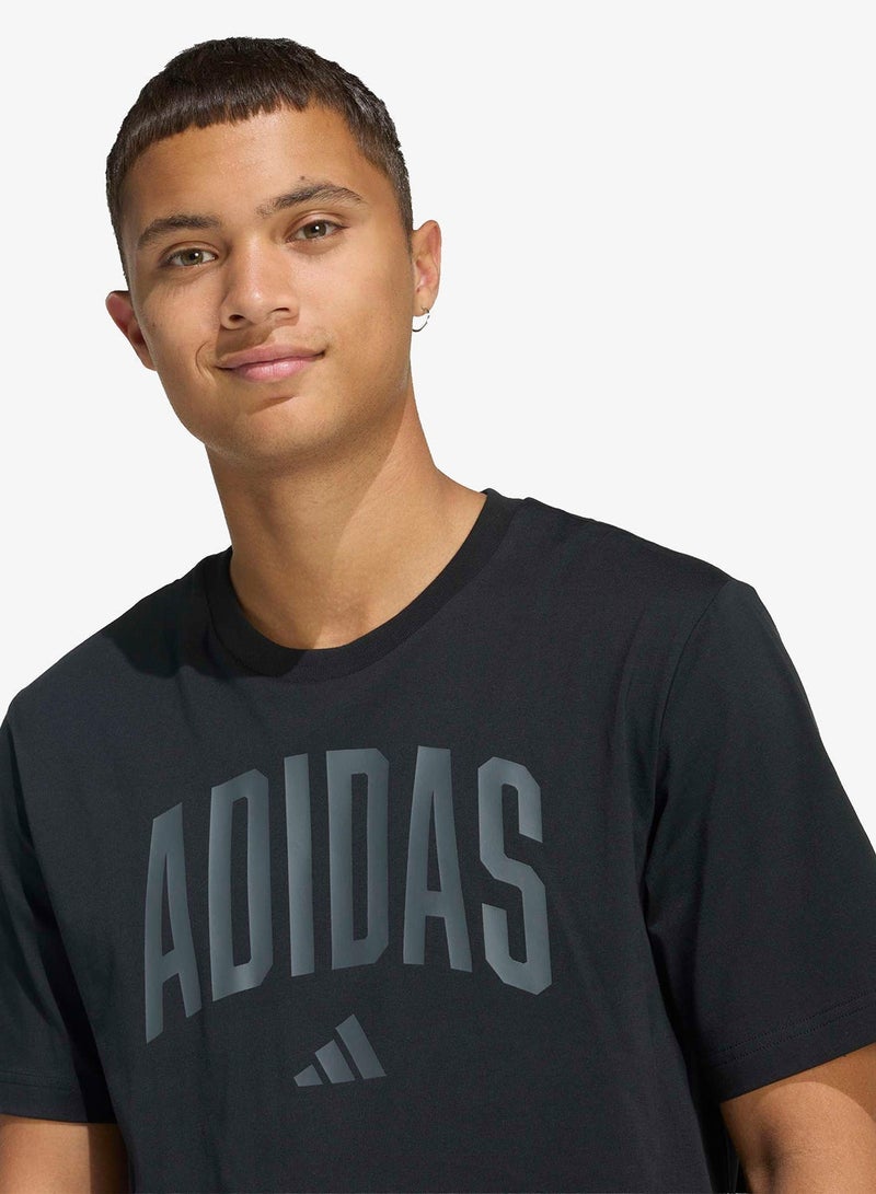 Adidas Collegiate Graphic T-Shirt - Image 1