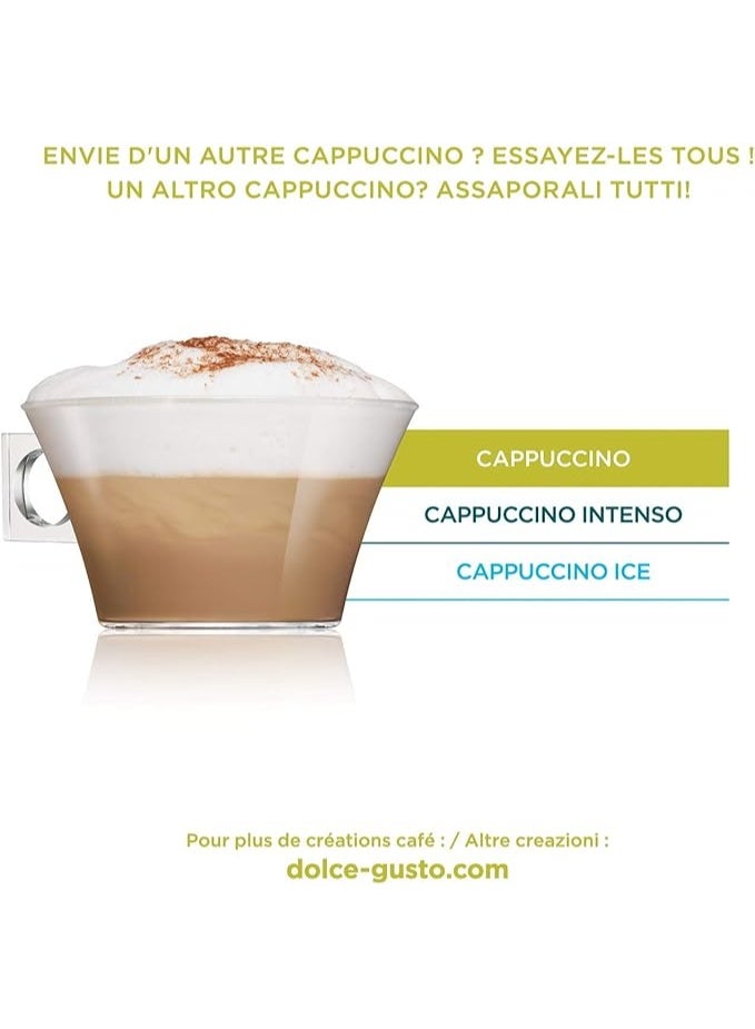 Dolce Gusto Nescafe Dolce Gusto Cappuccino Extra Cremoso (16 Pods, 8 Cups)  - Image 5