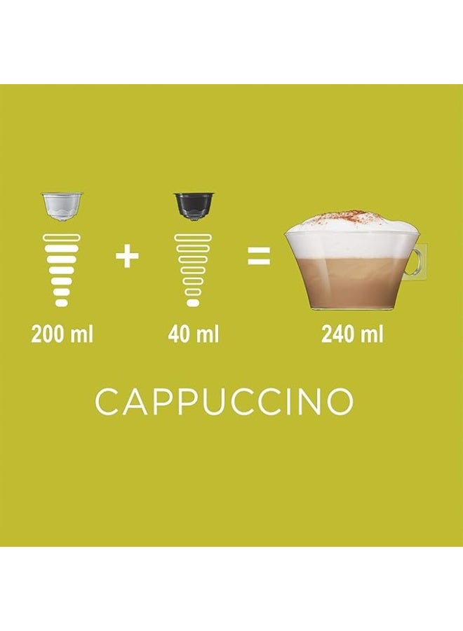 Dolce Gusto Nescafe Dolce Gusto Cappuccino Extra Cremoso (16 Pods, 8 Cups)  - Image 4