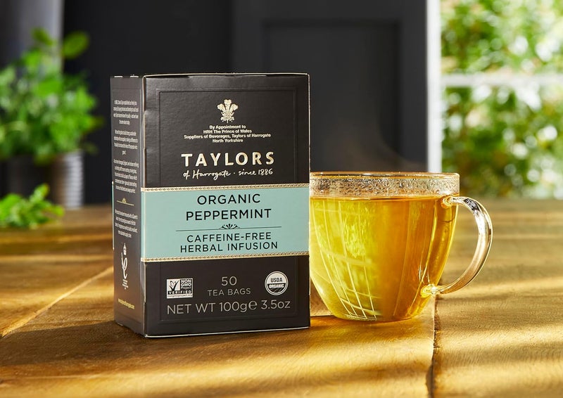 Taylors of Harrogate Organic Peppermint Herbal Tea - Image 3