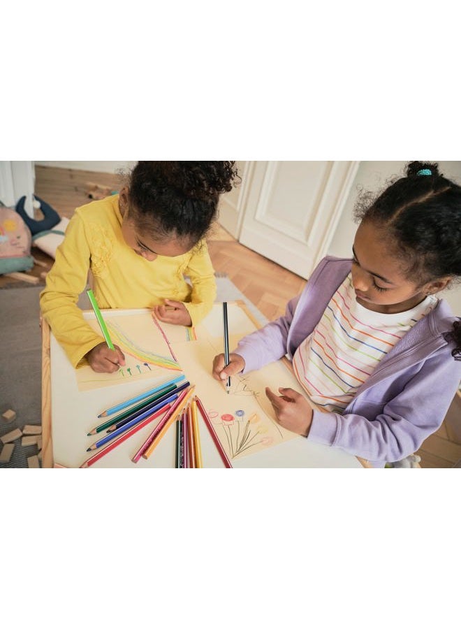 STABILO 203/24-01 Trio Thick Colouring Pencil - Assorted Colours, Wallet of 24 - Image 4