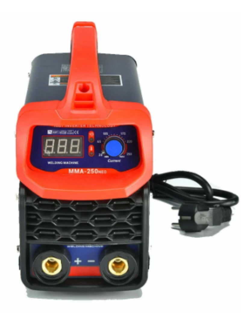 makute MMA-250neo Inverter Welding Machine | 250A IGBT Technology | Energy Efficient | Portable & Lightweight | Over-Current & Over-Temperature Protection | 220-240V - Image 1