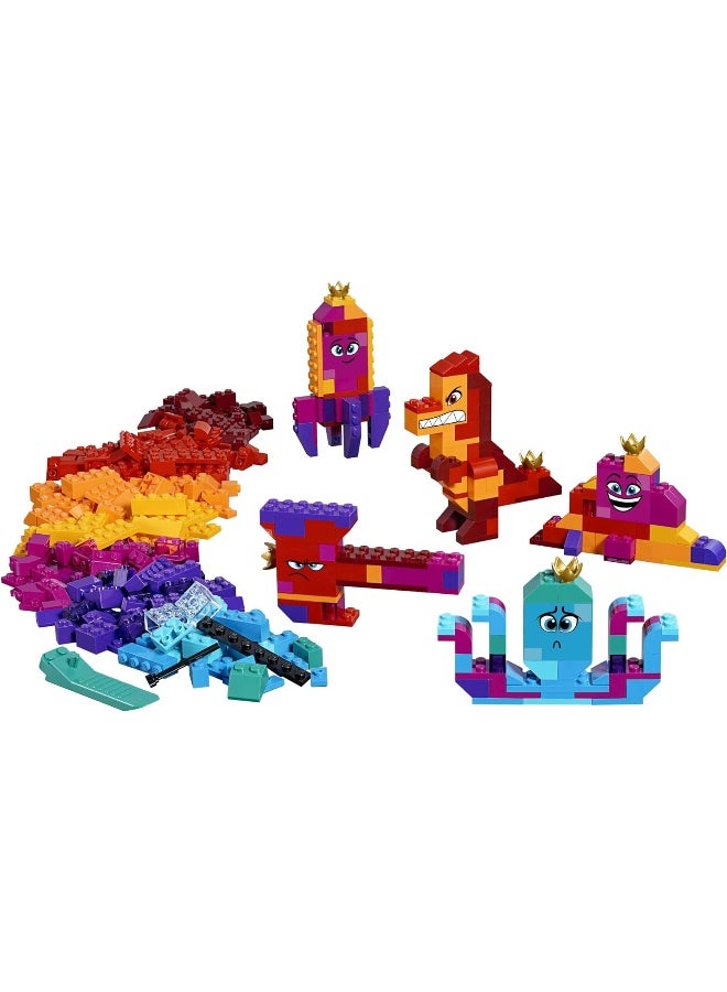 LEGO LEGO The Lego Movie 2 Queen Watevra’s Build Whatever Box! 70825 Pretend Play Toy And Creative Building Kit For Girls And Boys 2019 Multicolor - Image 2