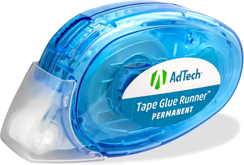 Adtech Crafter's Tape Permanent Glue Runner-.31"x8.75 Yards - Image 3